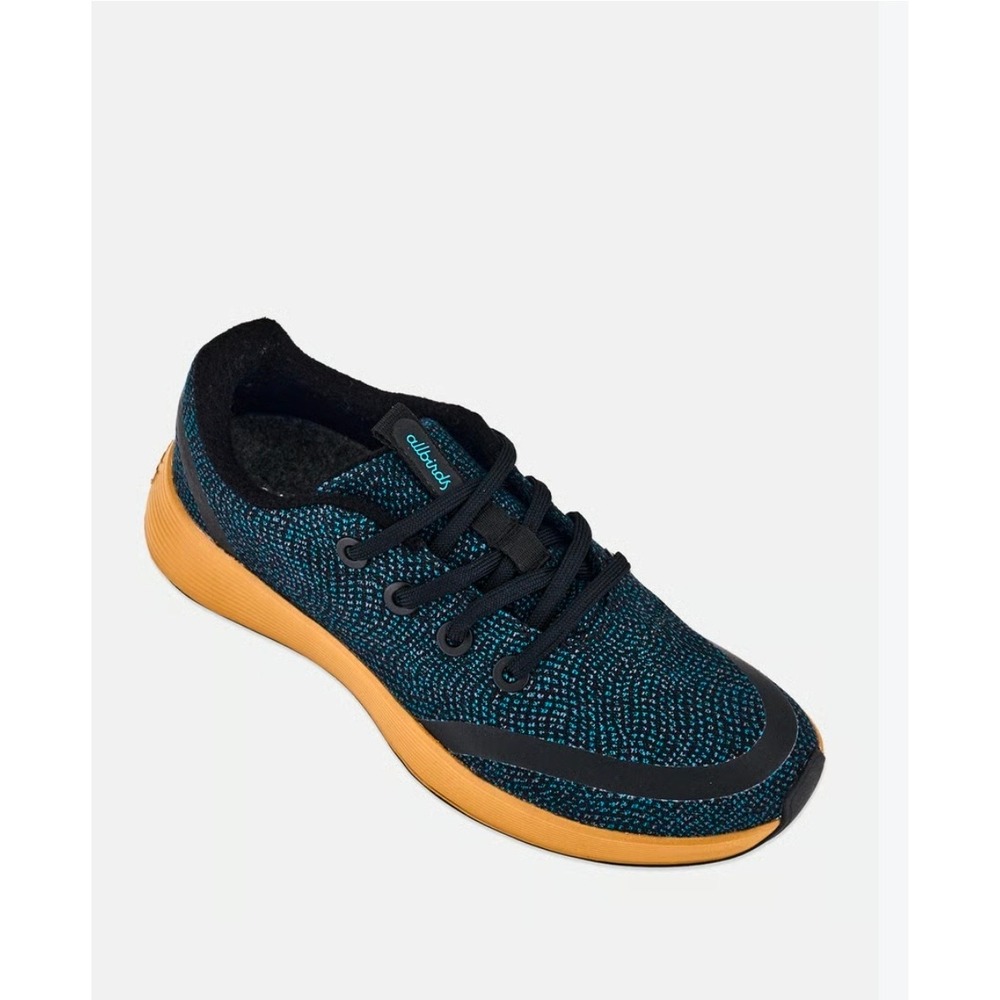 Allbirds Men's Wool Runner Protect Water Repel. Shoes Black/Multi Sz 11 NEW $130